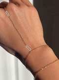 Pavé Link Hand Chain