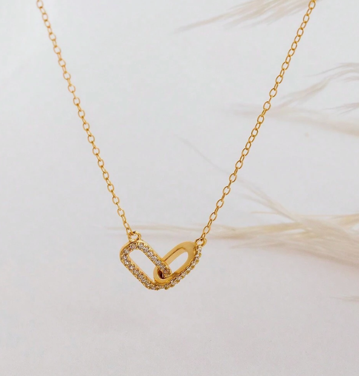 Linked in Love Necklace