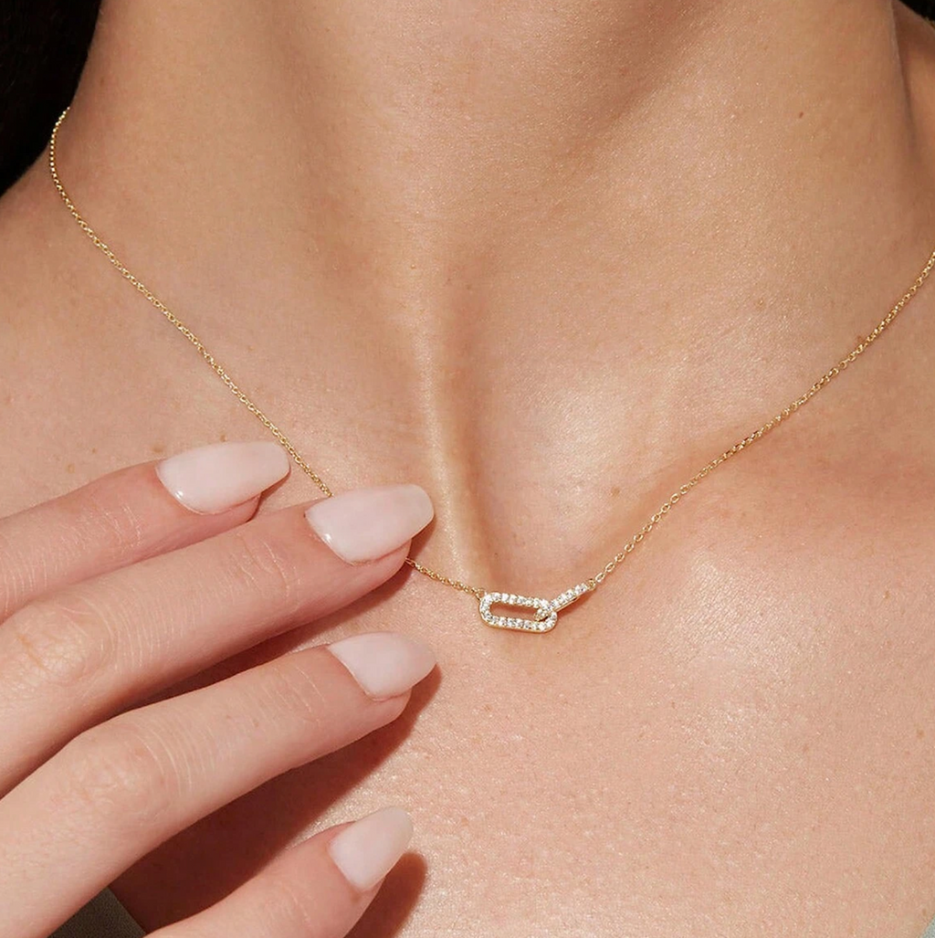 Linked in Love Necklace
