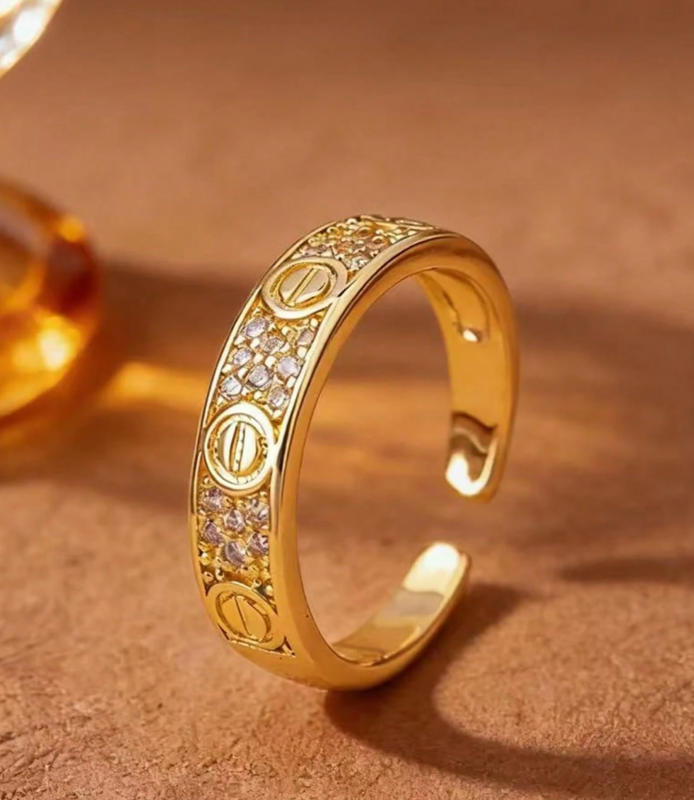 Adjustable Love Ring