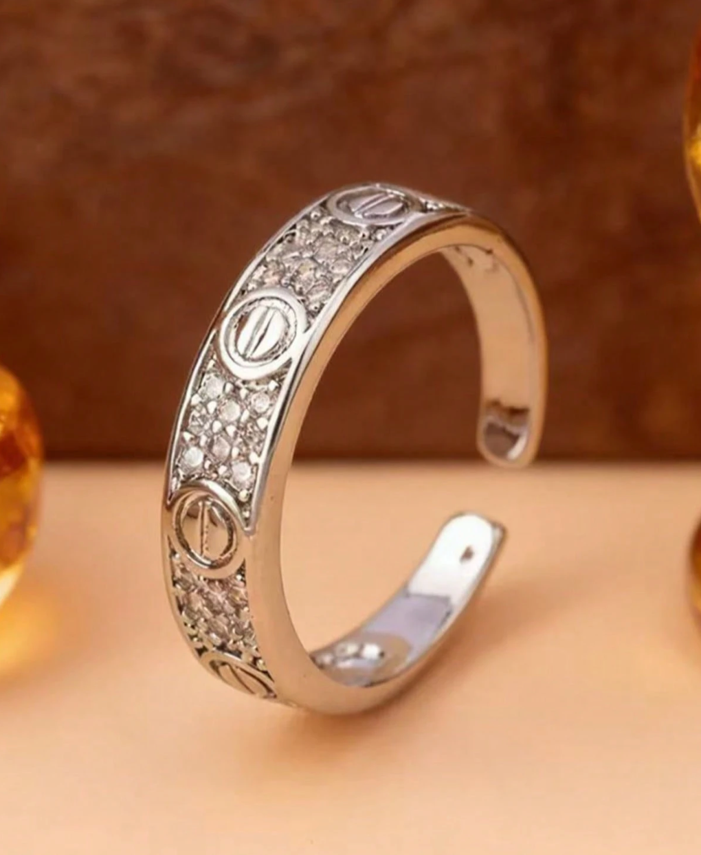 Adjustable Love Ring